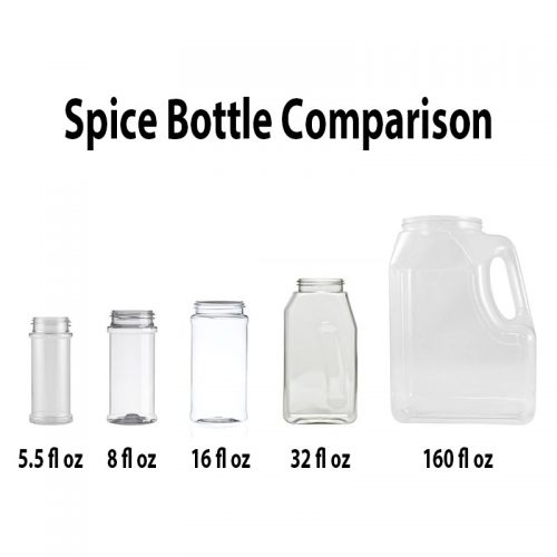spice bottle size